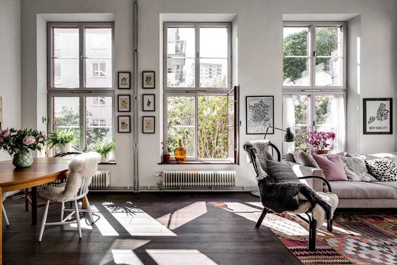 Thiết kế nội thất chung cư đẹp phong cách hiện đại