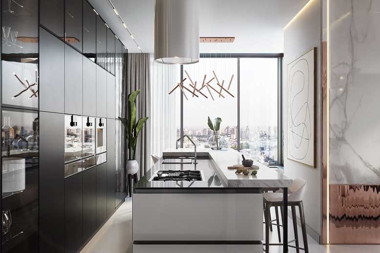 Thiết kế nội thất căn hộ chung cư có điểm nhấn riêng