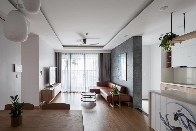 Phong cách tối giản trong thiết kế nội thất căn hộ chung cư