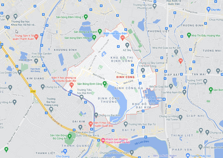 Xây nhà tại phường Định Công giá rẻ: Thiết kế, Thợ, Bảng Báo giá, Đơn giá