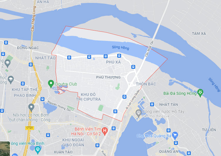 Thiết kế nhà phố phường Phú Thượng Tây Hồ, biệt thự, nội thất, sân vườn