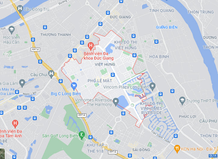 Thiết kế nhà phố phường Việt Hưng Long Biên, biệt thự, nội thất, sân vườn