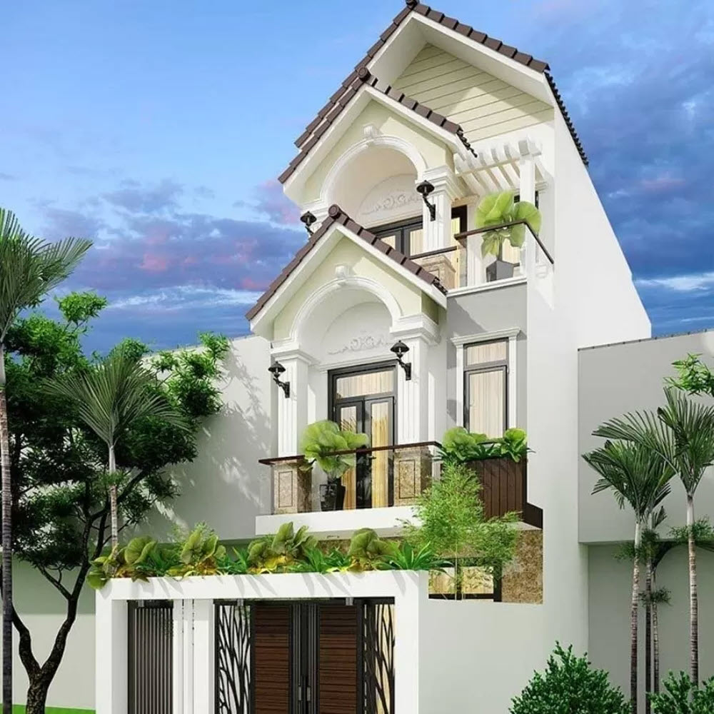 Mẫu thiết kế nhà phố đẹp độc đáo